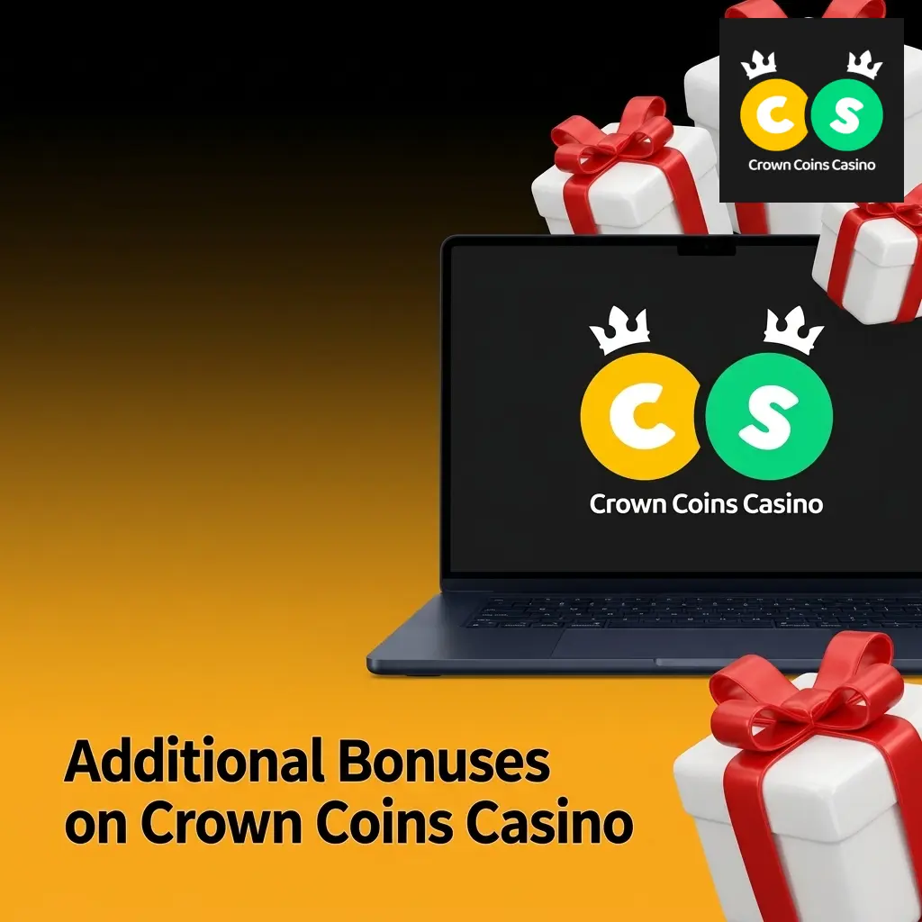 Crown Coins Casino recurring bonuses including daily login rewards, purchase bonuses, giveaways, and seasonal promotions for US players