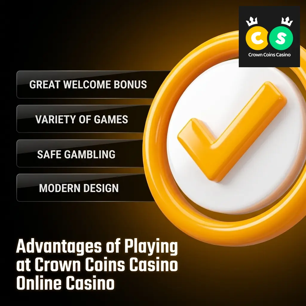 Crown Coins Casino advantages overview