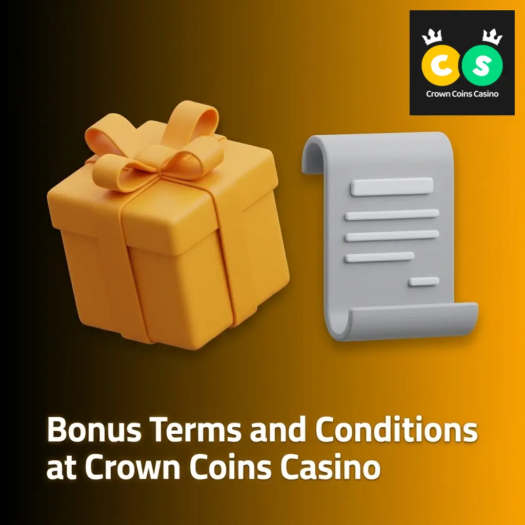 Crown Coins Casino bonus terms and conditions overview
