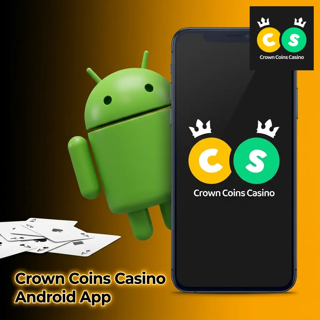 Crown Coins Casino PWA installation on Android device