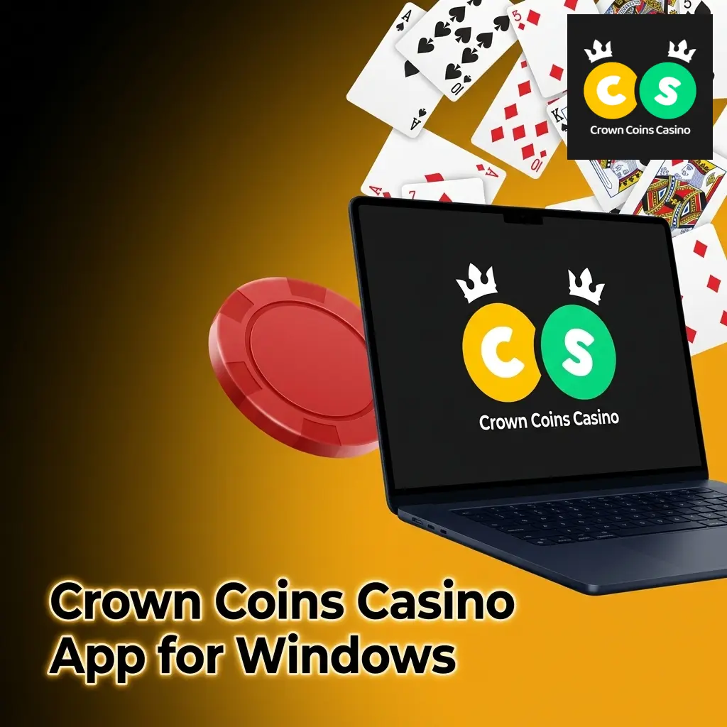 Crown Coins Casino browser-based platform on Windows PC, no download required, accessible via Chrome or Edge