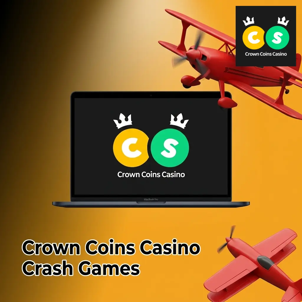 Crown Coins Casino crash games multiplier screen