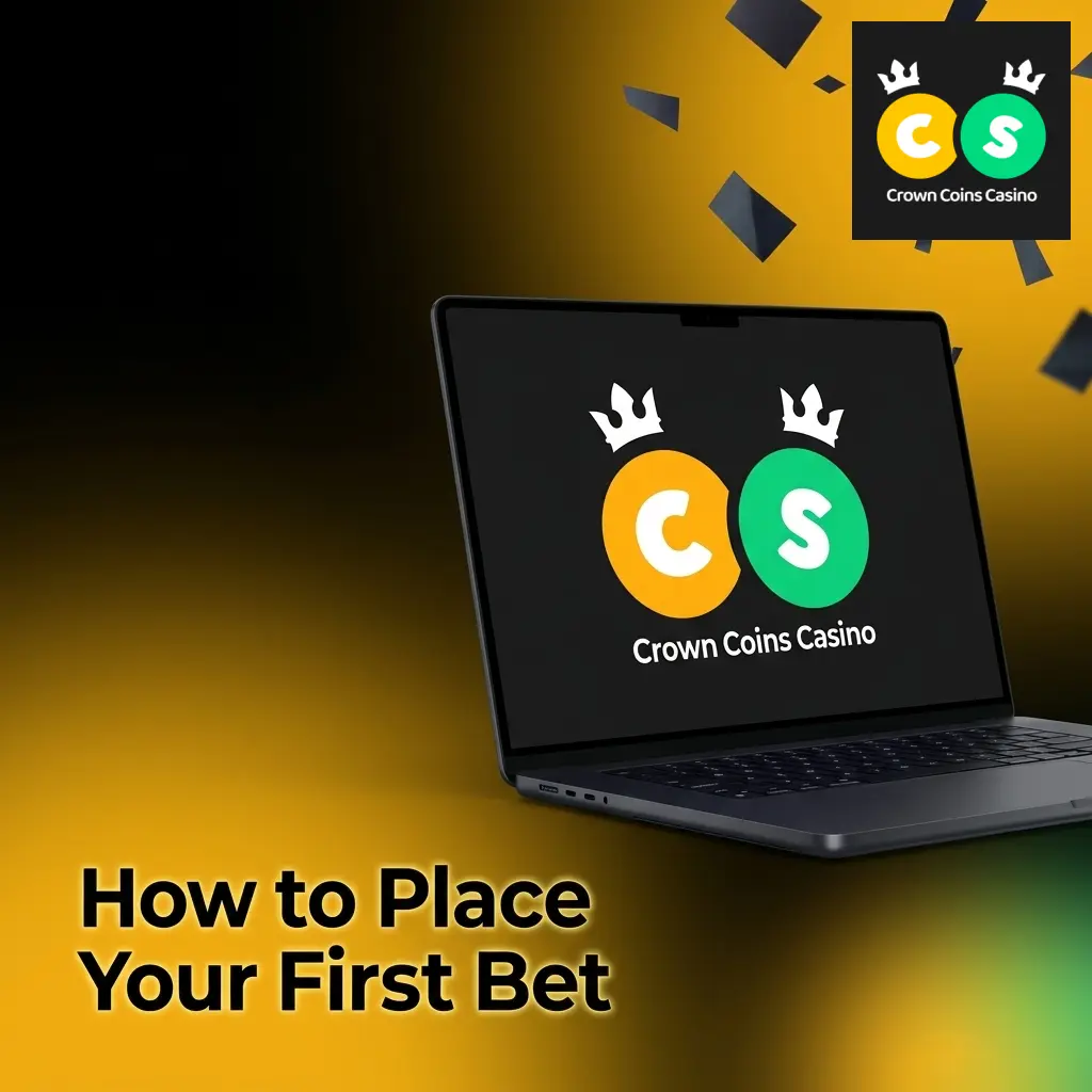 Guide to placing your first bet on Crown Coins Casino