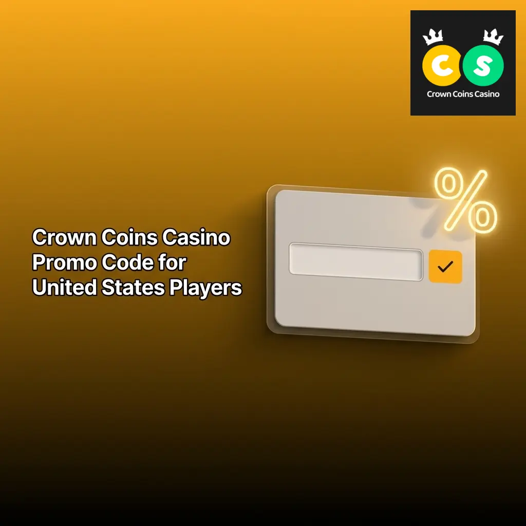 Crown Coins Casino promo code entry for United States players