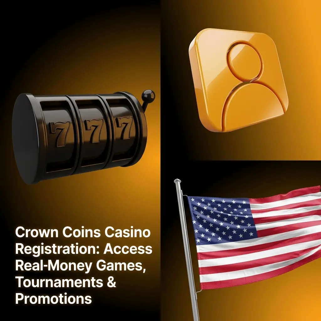 Crown Coins Casino registration page