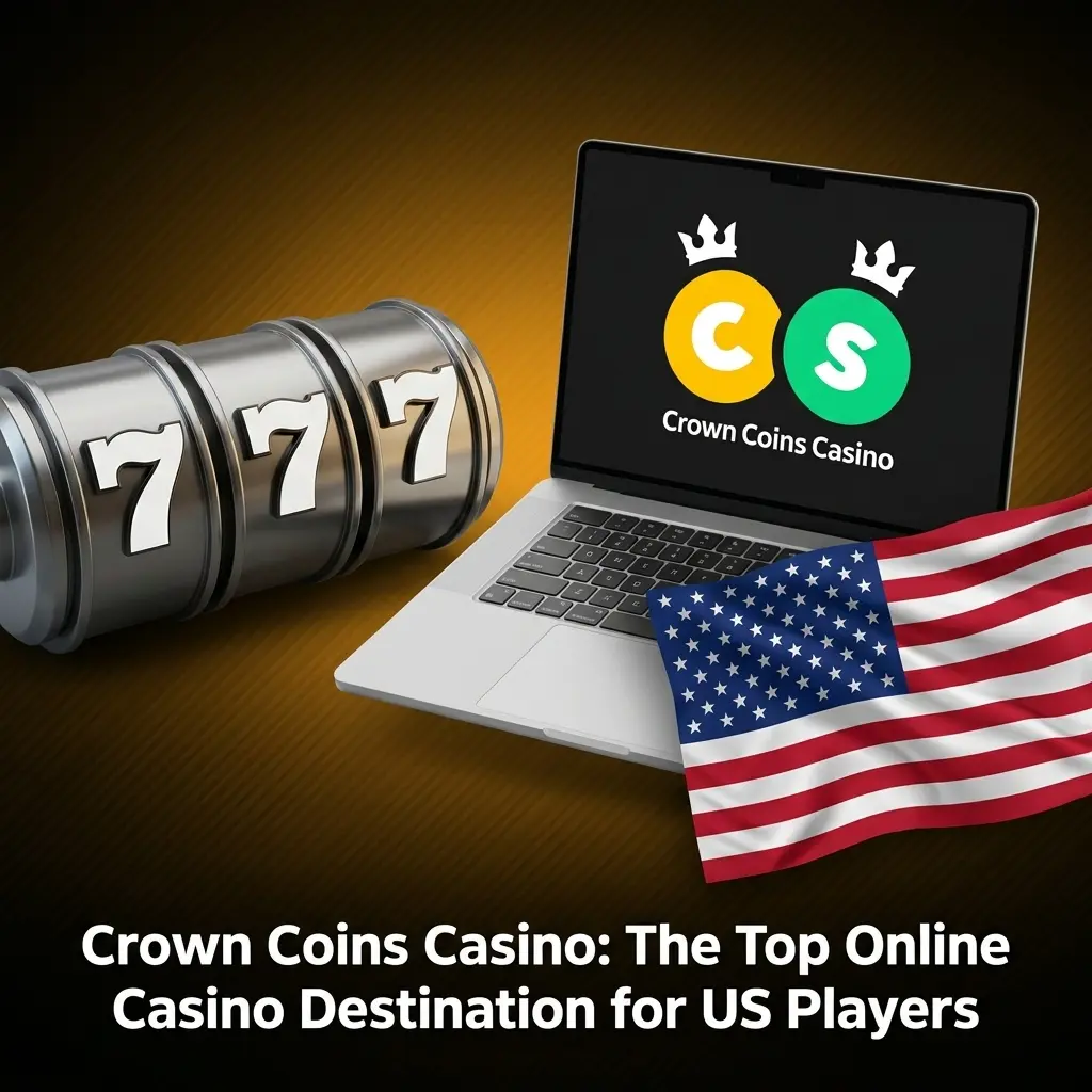 Crown Coins Casino lobby with 700+ games for US players