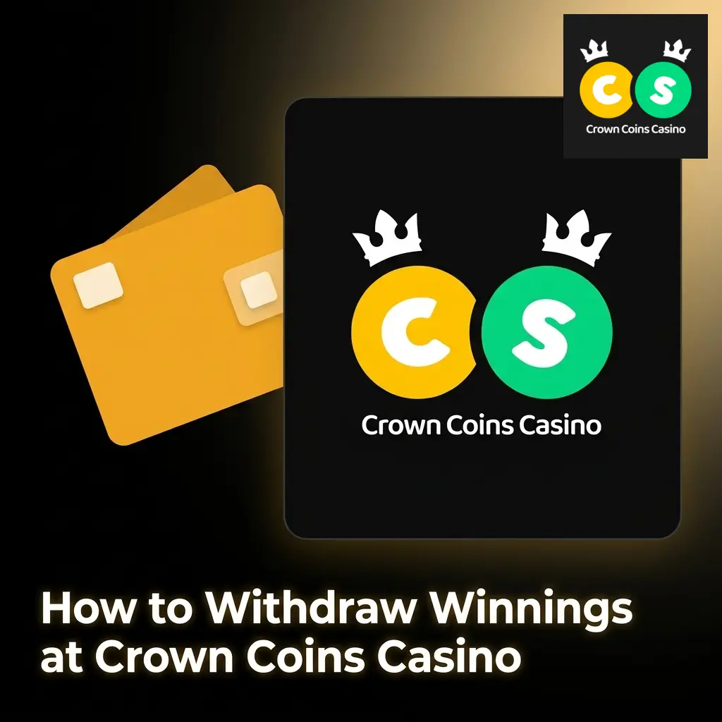 Withdrawal process at Crown Coins Casino
