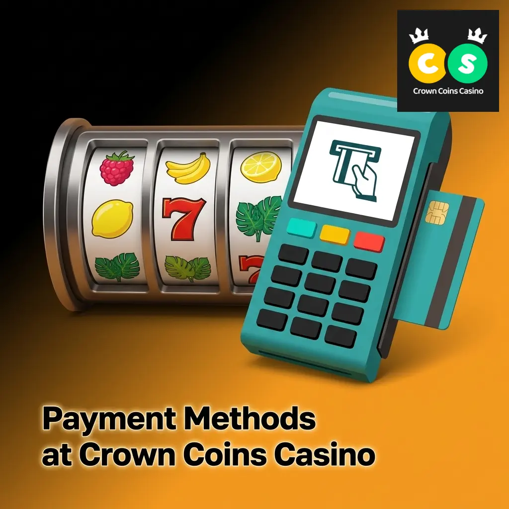 Payment methods accepted at Crown Coins Casino