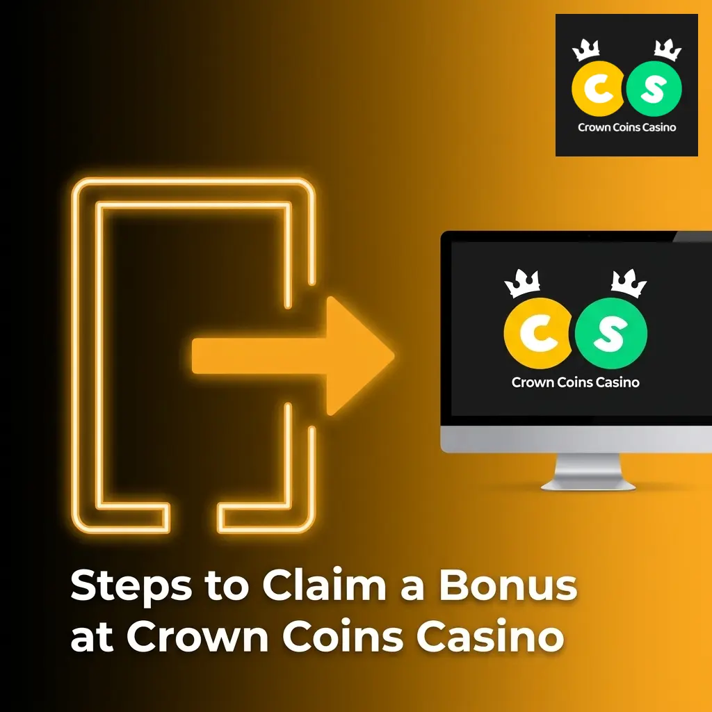 Step-by-step guide to claiming a bonus at Crown Coins Casino